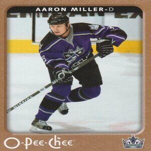 Aaron Miller - 2006/2007 O Pee Chee Hockey Card